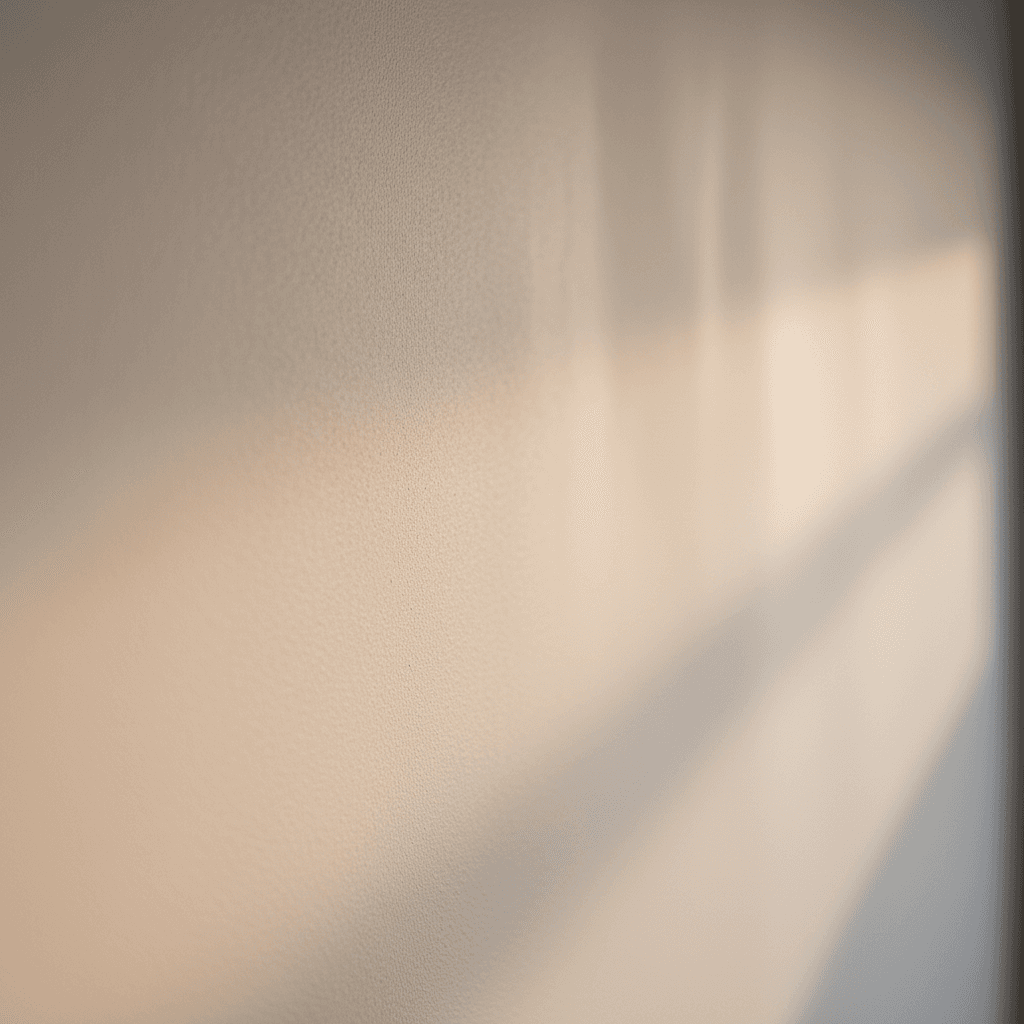 Professional wall plastering and finishing showing smooth high-quality surface